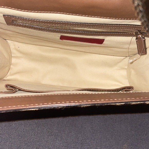 Valentino Leopard Calf Hair Lock Bag gold hardware - Picture 2 of 4